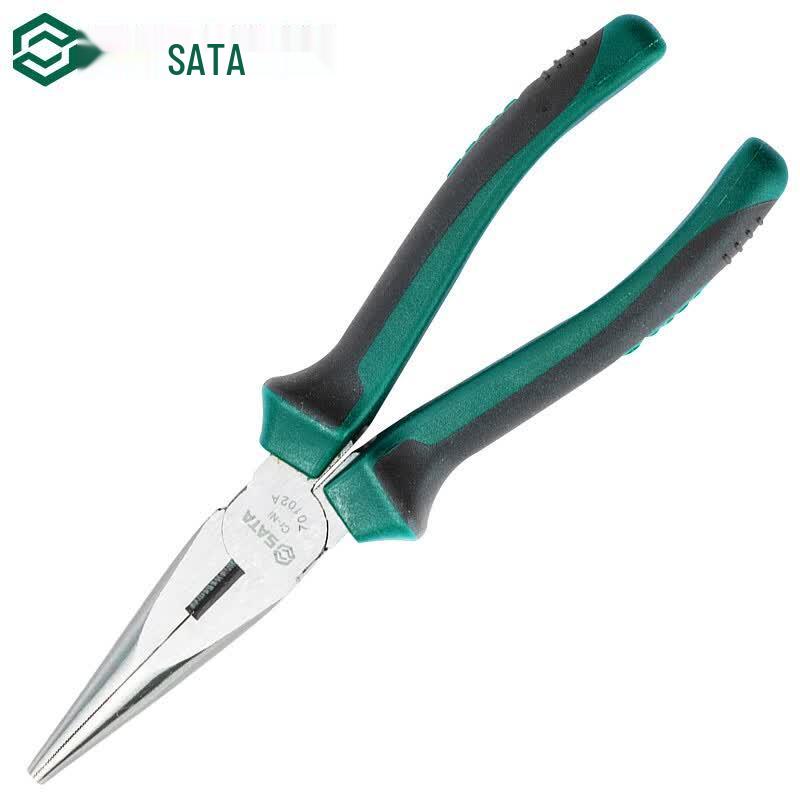 SATA 70102A 8-inch Long Nose Pliers