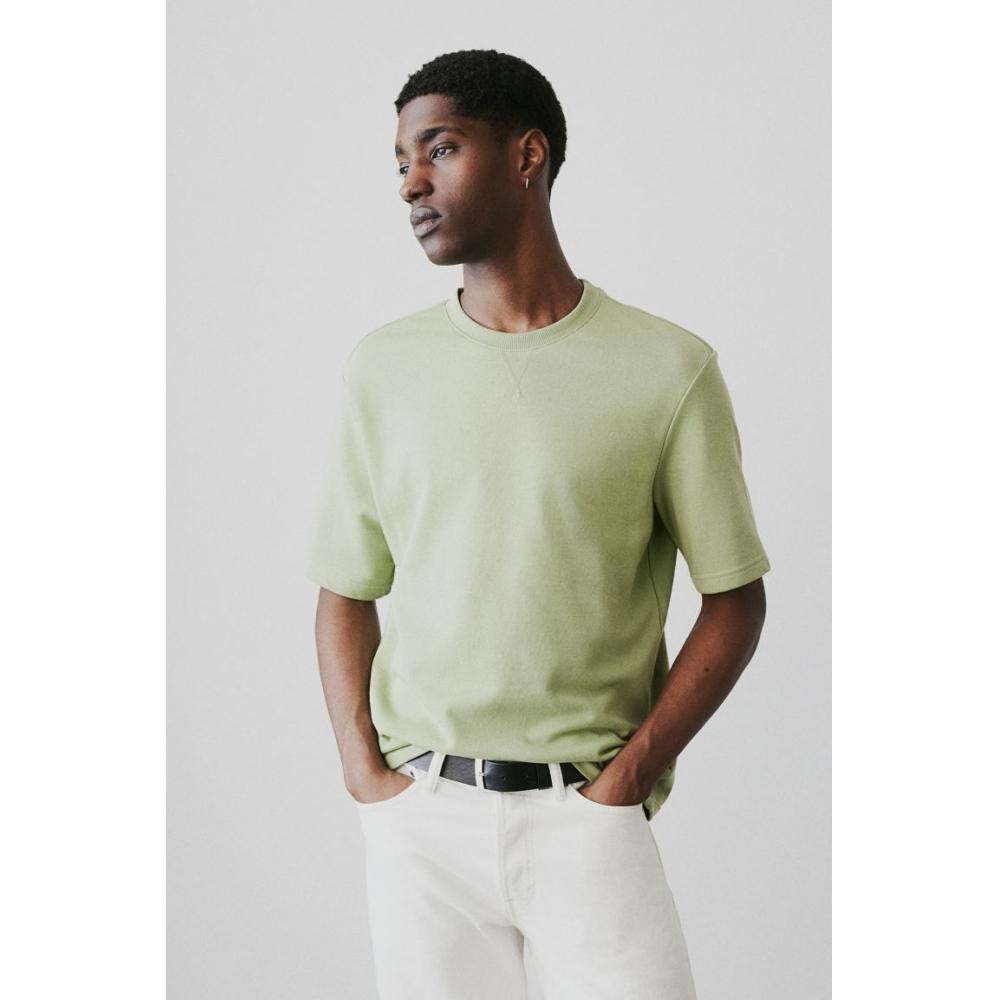 

HM Regular Fit Толстовка с коротким рукавом Зеленый