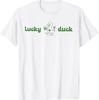 Funny Lucky Duck St Patricks Day Irish Baby T-Shirt