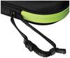 XIOM Table Tennis Racket Case, Ovre Hard Full Case, Black X Lime, 91019