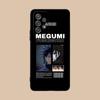Custodia per Cellulare Megumi di Jujutsu Kaisen per Samsung Galaxy M55 54 42 35 34 33 32 23 22 15 14 13 12 F55 5G Copertura Colorata Cover