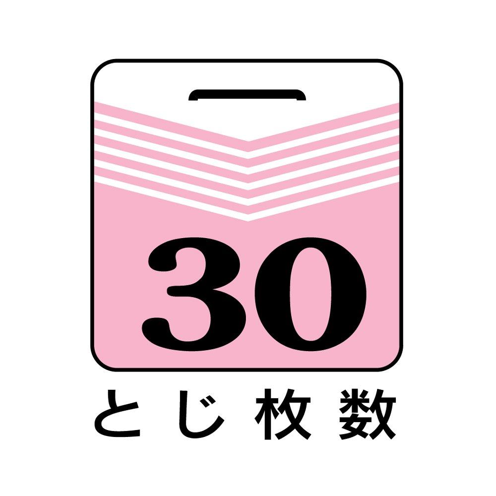 Max Stapler Tabletop Stapler Flat Clinch Up to 30 Sheets Stapling Gray HD-35DF