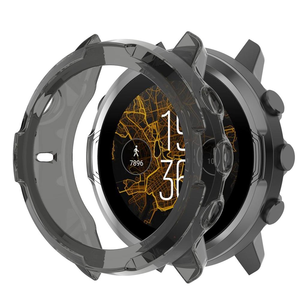 Protective Case Compatible for SUUNTO 7 Smart Watch Dustproof Shockproof TPU Case