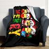 1Pc Christmas Minions Celebration Blanket Soft Throw Blanket For Home Bedroom Bed Sofa Travel Office Solid Christmas Blanket