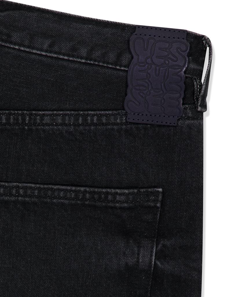 YESEYESEE Standard Denim Pants Black