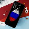 Russia Russian Flag Case For Xiaomi Redmi Note 13 Pro 14 12 11 10 15 Pro Plus Redmi 10C 12C 13C 14C 15C 15 Cover
