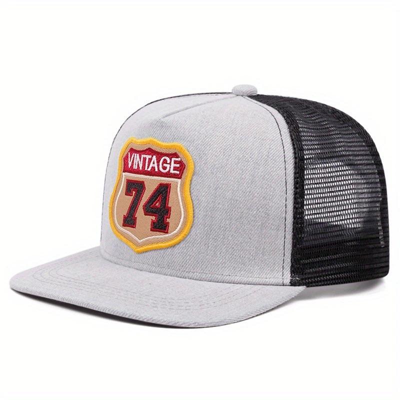 2025 New Fashion Hip Hop Cap Men Women Adjustable Figure 74 Embroidered Baseball Caps Outdoor Sun Hat Unisex Snapback Hats