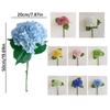 DIY Artificial Hydrangea Flower Silk Petal Lifelike Plants NEW Floral Arrangement  Home Decoration