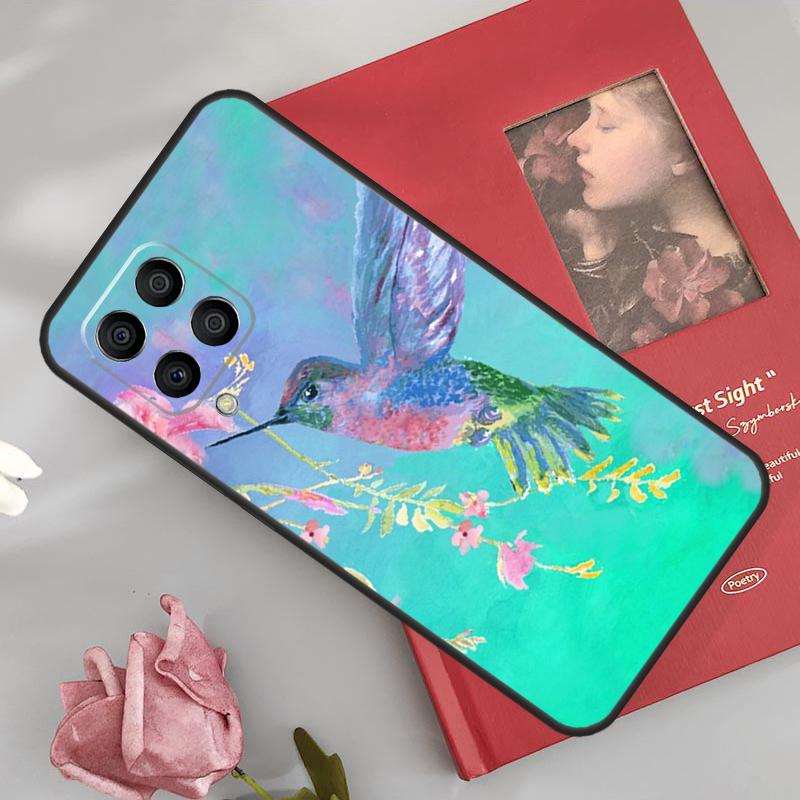 Hummingbird Case For Samsung Galaxy M33 M15 M55 M13 M23 M53 M31 M51 M14 M34 M54 M20 M30s M32 M52 Cover
