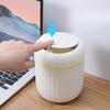 Mini Desktop Trash Can Durable Plastic Waste Bin with Lid Garbage Organizer for Bedroom Office Desk Home Supplies