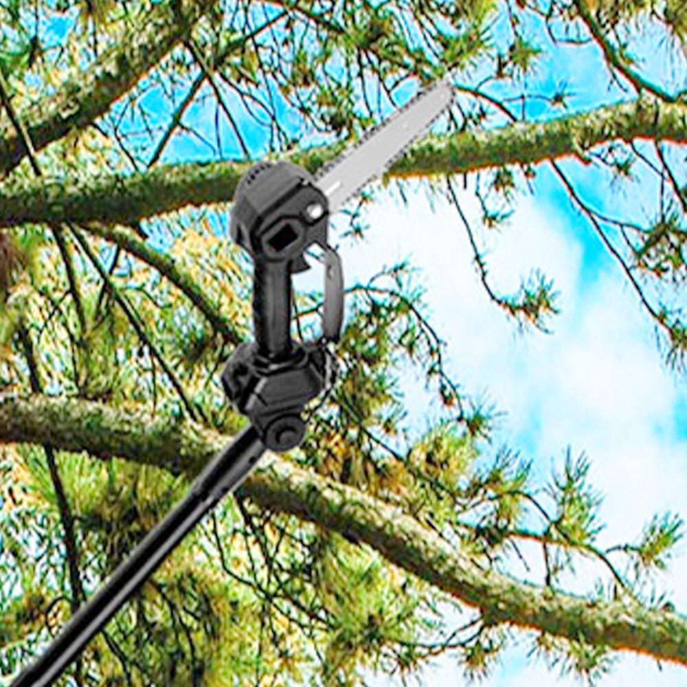 3500W 2.25m Cordless Electric High Branch Saw Telescoping Chainsaw Pruner Home Garden Pruning Tool For Makita 18V Battery