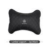 Car Headrest Neck Pillow Seat Neck Lumbar Support Waist Cushion For Benz AMG A C E S G Class W201 W210 W108 W204 W205 W203 BL1