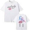 Sincerely Tour Rundhals-T-Shirt 2025 Neu Kali Uchis Oberteile Sommer Hip Hop 100% Baumwolle T-Shirt Hohe Qualität Retro Rundhals-T-Shirt