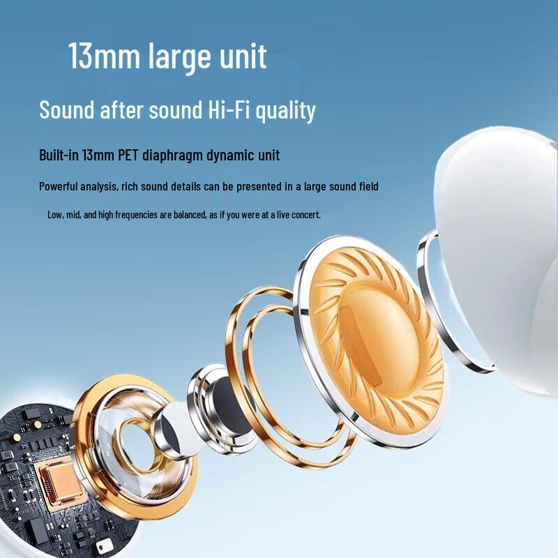 WoPin TWS30 True Wireless Semi-In-Ear Bluetooth Earbuds