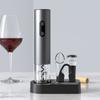 Electric Automatic Wine Bottle Opener, Battery Powered Cordless Corkscrew with Foil Cutter & Stopper, Gift Box Set