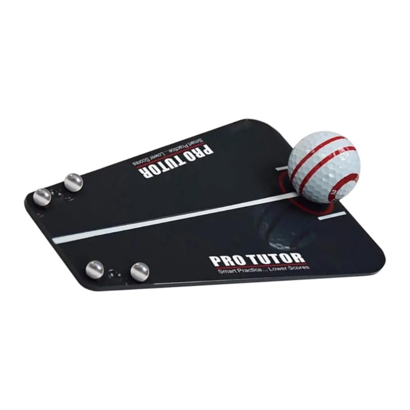 Portable Golf Putting Tutor Indoor Simulation Track Swing Device Golf Instructor Putter Trainer Golf Practice Equipment