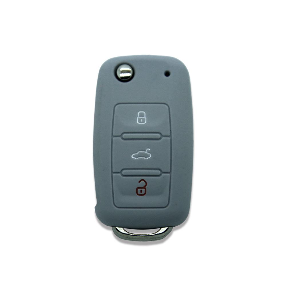 Silicone Key Cover for Volkswagen Bora, Lavida, Touran, Tiguan, Passat, Octavia Remote Keys