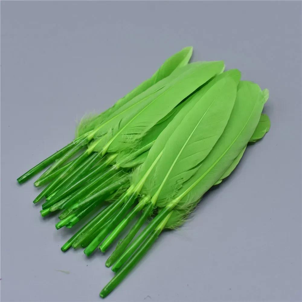 Duck Feathers for Crafts 10-15CM/4-6" Goose Feathers for Jewelry Making White Wedding Feathers Decoration Carnaval Assesoires