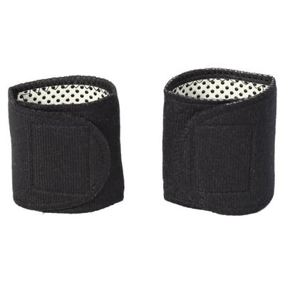 1 Pair of Magnetic Tourmalines Self-heating Massage Therapy Wrist Brace Protective Support for