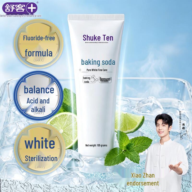 Shuke Whitening Baking Soda Toothpaste with Lemon Flavor