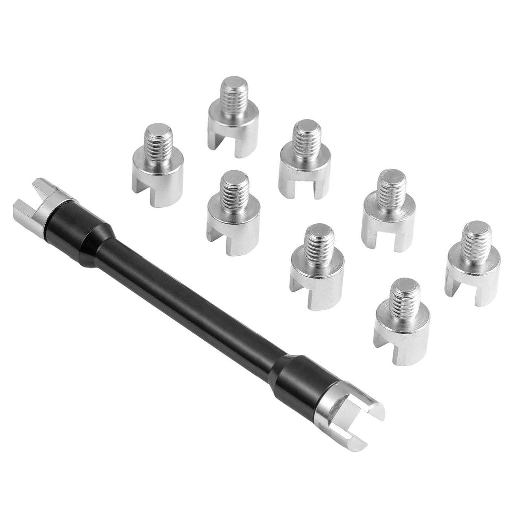 Spoke Spanner Wrench Adjust Bicycle Rim Tension with Dustproof Box Steel