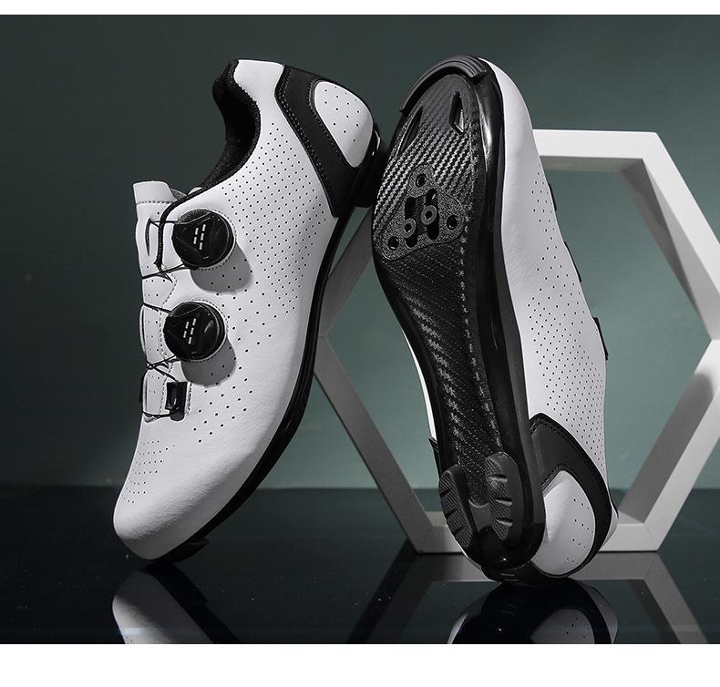 Unisex Breathable Lockable Cycling Shoes - Men's Road & Non-Lock Mountain Bike Shoes Available