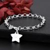 Copper Elegant Star Bracelets Necklace for Women Fashion Party Wedding Jewelry Sets  Accessories Holiday Gifts
