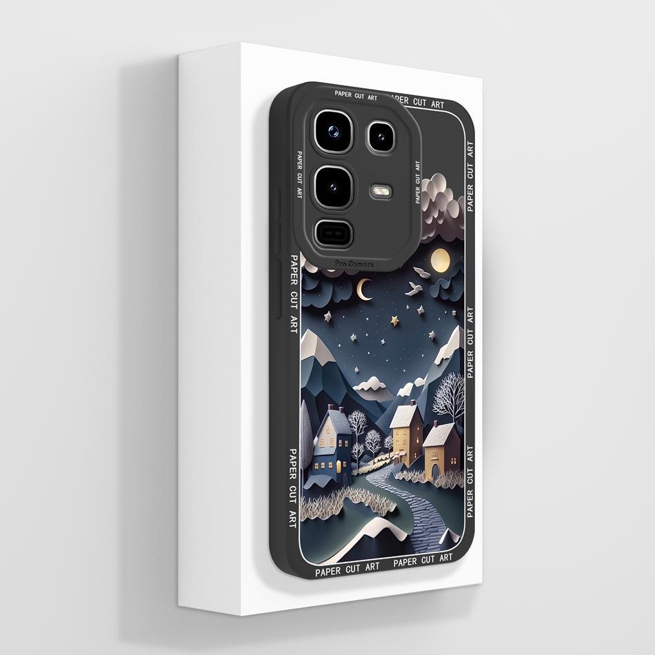 For infinix Note 50 Pro Plus 50X 50S Phone Case Stylish Shockproof Funda For infinix Note50 Pro+ Soft Liquid Silicone Back Cover