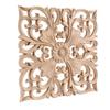 Fresh Wooden Decal Supply European-Style Applique Real Wood Carving Accessories And Retail.Woodcarving