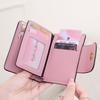 New women's wallet buckle short wallet simple and fashionable multi-functional small wallet