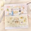 Journal GO 4.5x200cm Creative Colorful Moods PET Tape Stickers for Scrapbooking Diary Planner Decor Journaling Masking Tape
