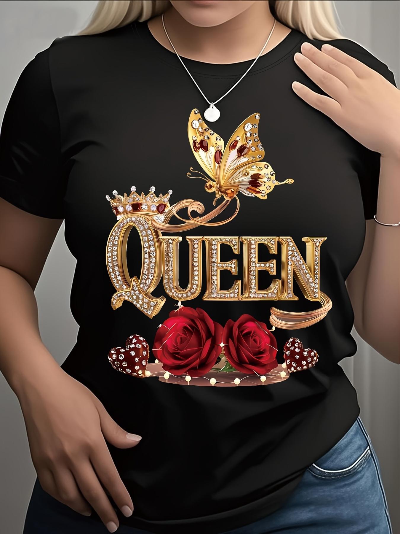Women s graphic short-sleeved round neck casual women s T-shirt, fashionable and elegant XXS