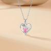 Original love necklace female niche design collarbone chain pendant necklace