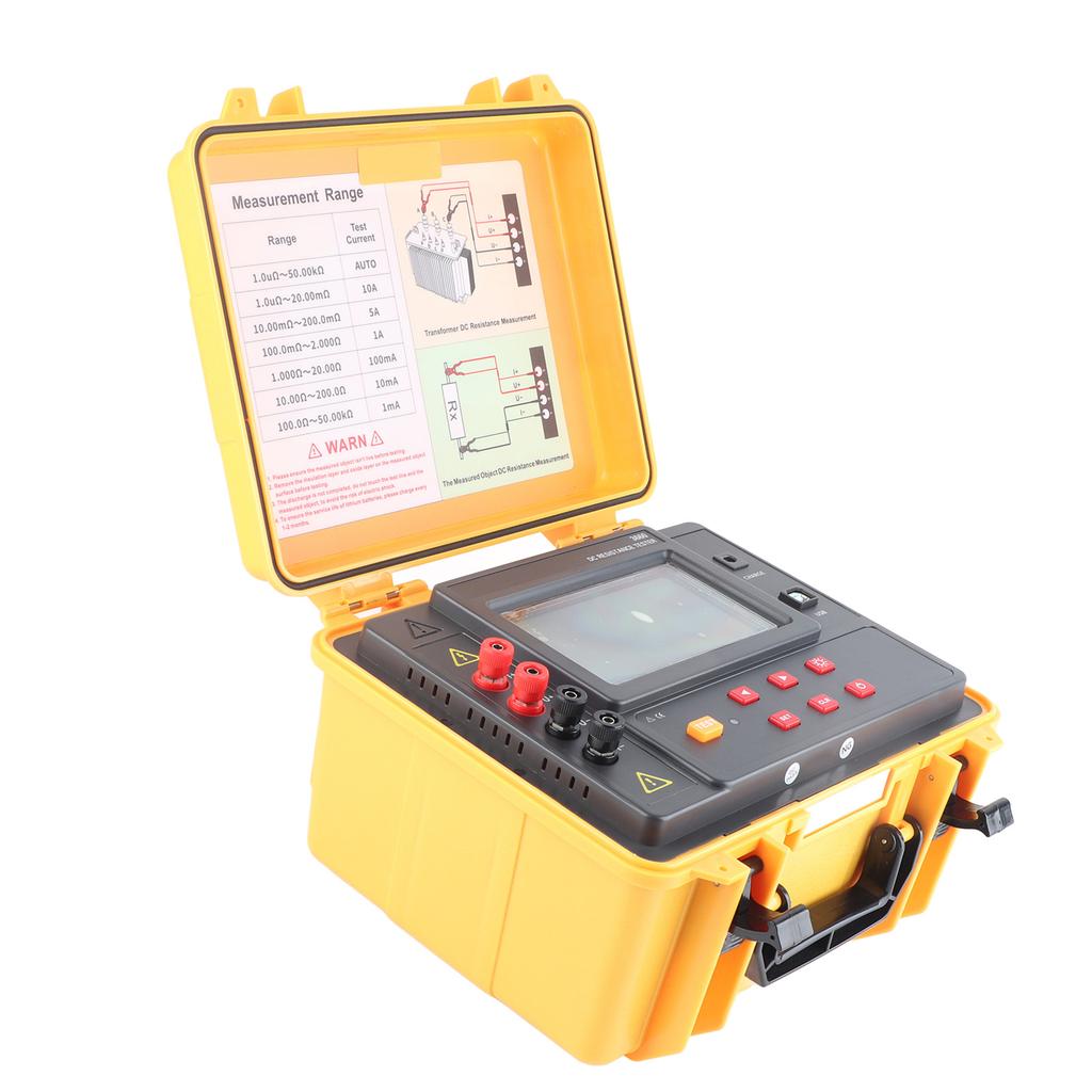Transformer Direct Current Resistance Tester 2 Testing Mode DC Low Resistance Tester