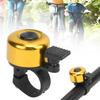 DUUTI Aluminum Alloy Bicycle Bell Mini Outdoor Bike Bell with Clear and Loud SoundYellow