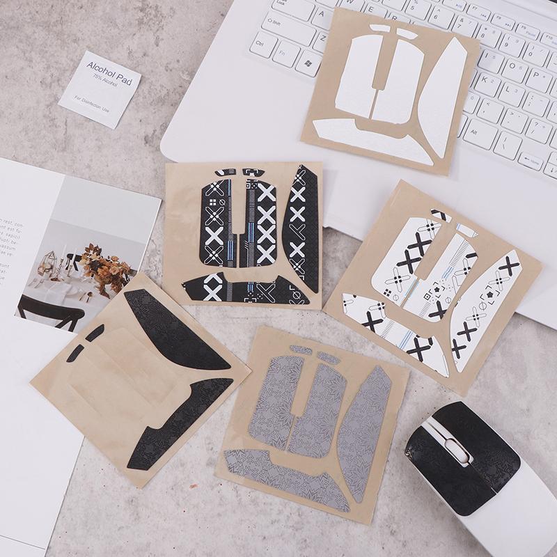 1Set Ultraglide Mouse Anti Slip Sticker For Viper V3 Pro Non-Slip Anti Sweat Tape Ultrathin Snowflake Texture Anti Sweat Patch