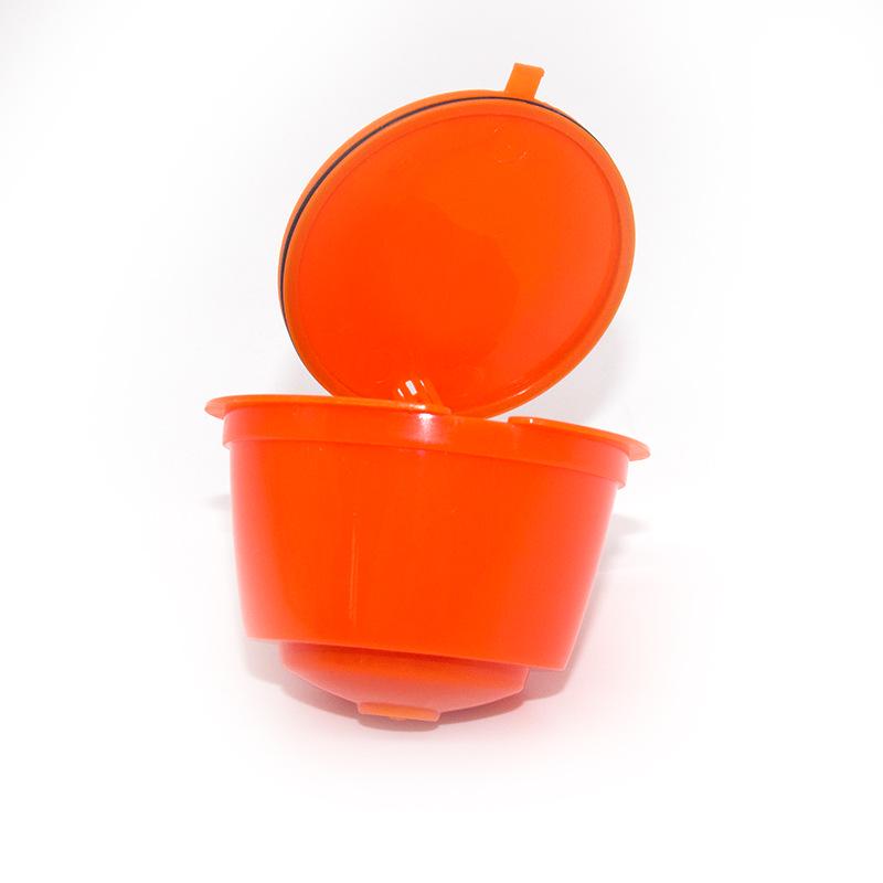 Coffee Capsule Filter: Refillable Stainless Steel & Plastic Duoqukusi Cup