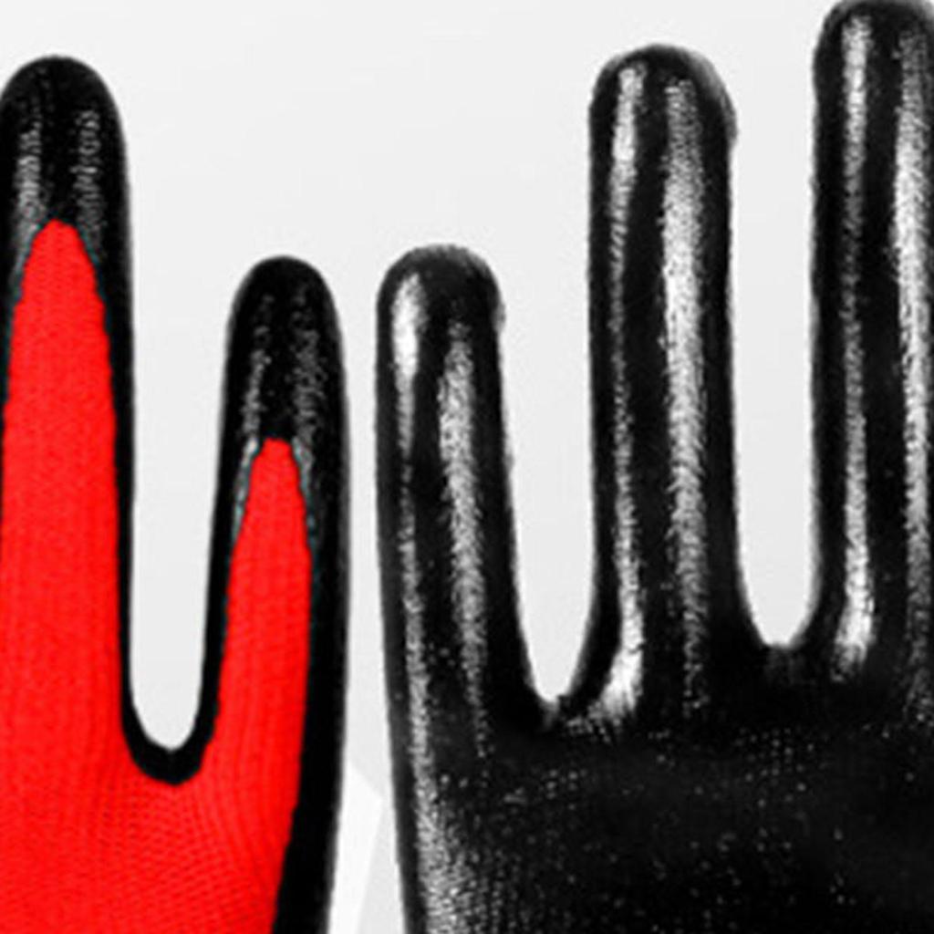 Work Gloves Impact Heavy Duty Cut Resistant Mitts Garden for Picking Digging Warehouse DIY