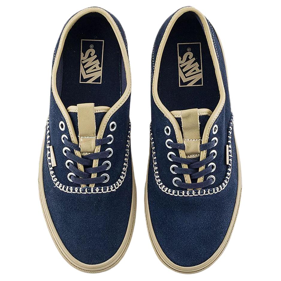 Vans Autentyczne Niskie Buty Skateboardowe Unisex Niebieskie VN000EETEMV