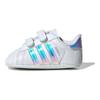 adidas Superstar Crib Iridescent Baby Sneakers White Cloud-White Core-Black BD8000