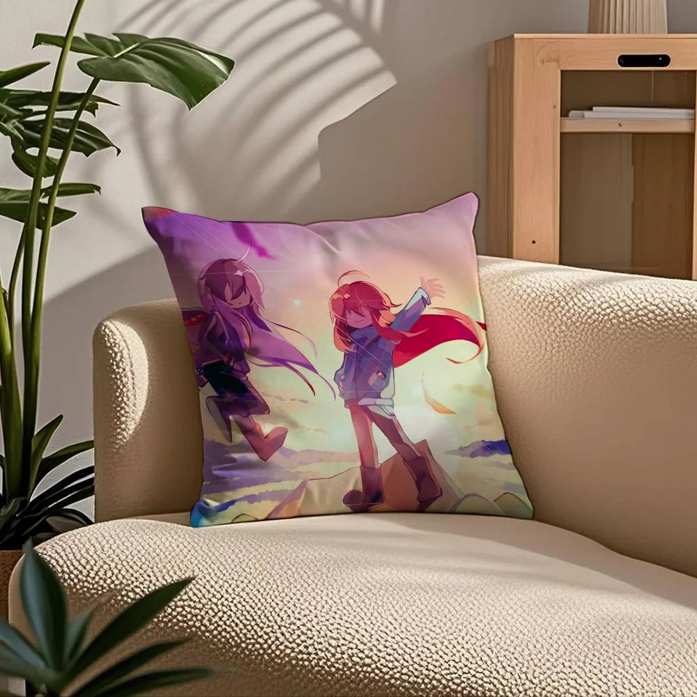 C-Celeste Game Funny Pillow Case Comfort Sofa Bed Silky elegant Invisible zipper Custom Decorative cushion cover 40cmx40cm