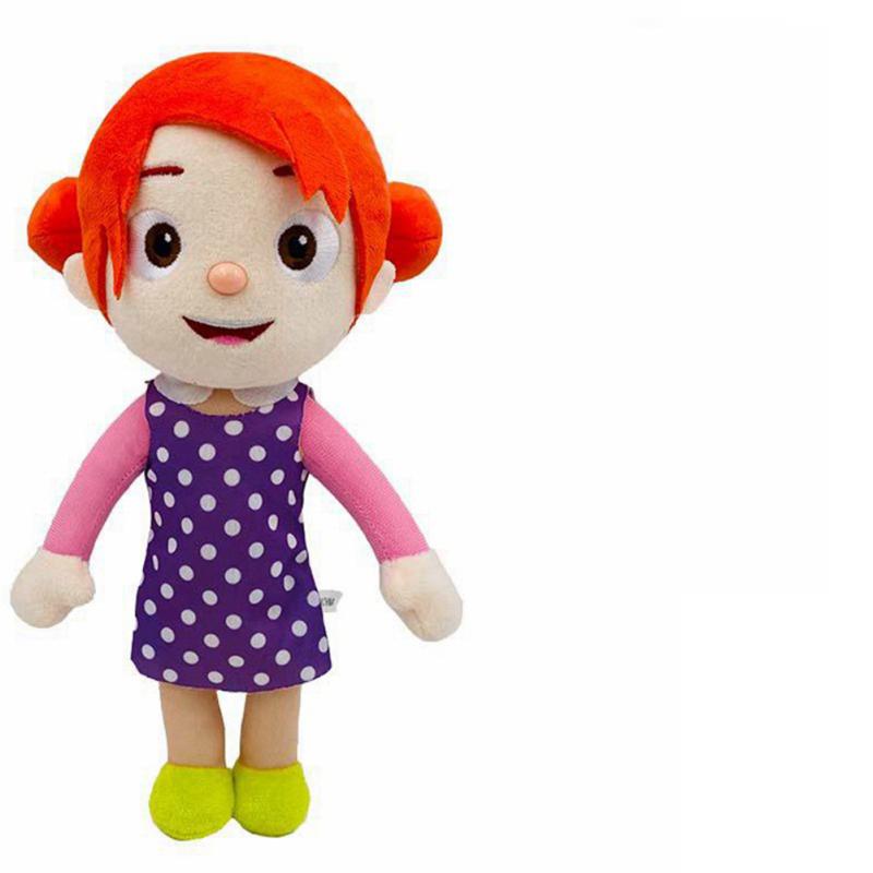 Plush  Toy Singing Music Children Animation Cocomelon Soft Dolls Educational Toys