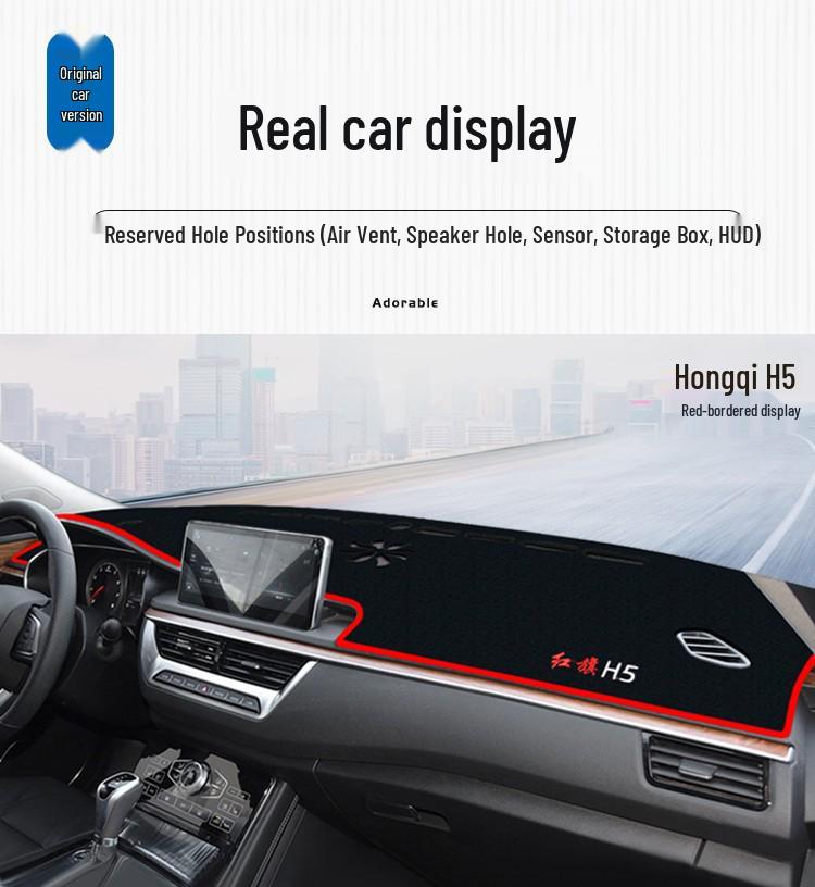 Hongqi H5/HS5/E-QM5 Sun Protection & Heat Insulation Dashboard Pad