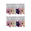 Emre 12 Girl Child Bamboo Seamless Socks Long Socks