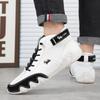 Men's Ankle Boots Winter 2025 Men High Top Sneakers Outdoor Lace-Up Casual Leather Shoes Fashion Loafers Luxury Motorcycle Boots