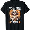 Shih Tzu Hsi Dog Pet Breed Mom T Shirt