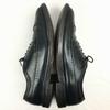 60s-70s Vintage HANOVER Long Wingtip Black Size 10B/AA 26.5-27.5cm Men's(USED)