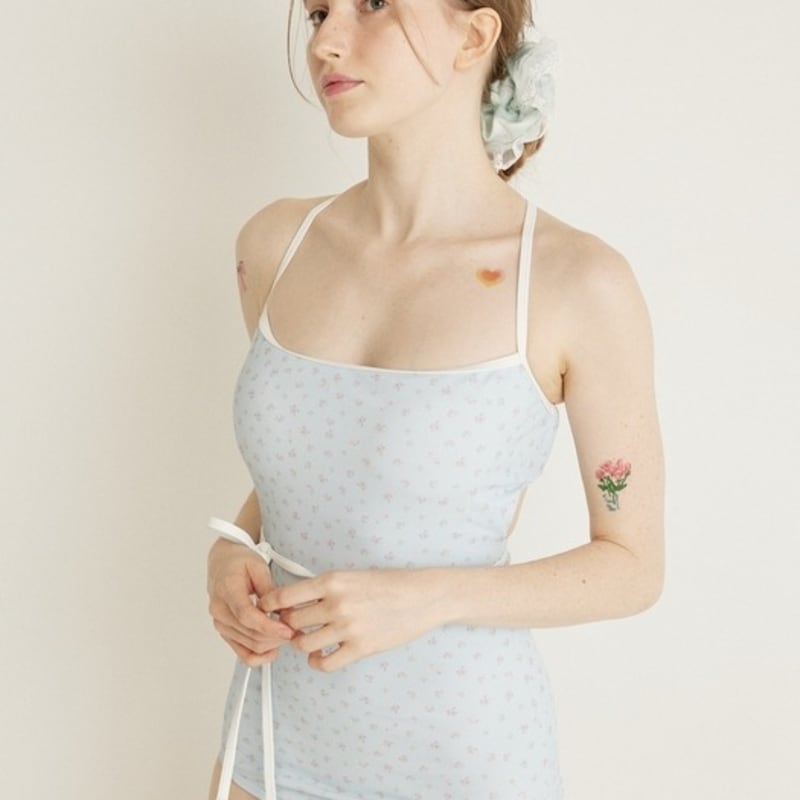 sweatsweet BIG LACE SCRUNCHIE - OLIVE