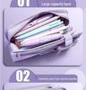 Large Capacity Multifunctional Pencil Case for Primary & Junior High School Girls