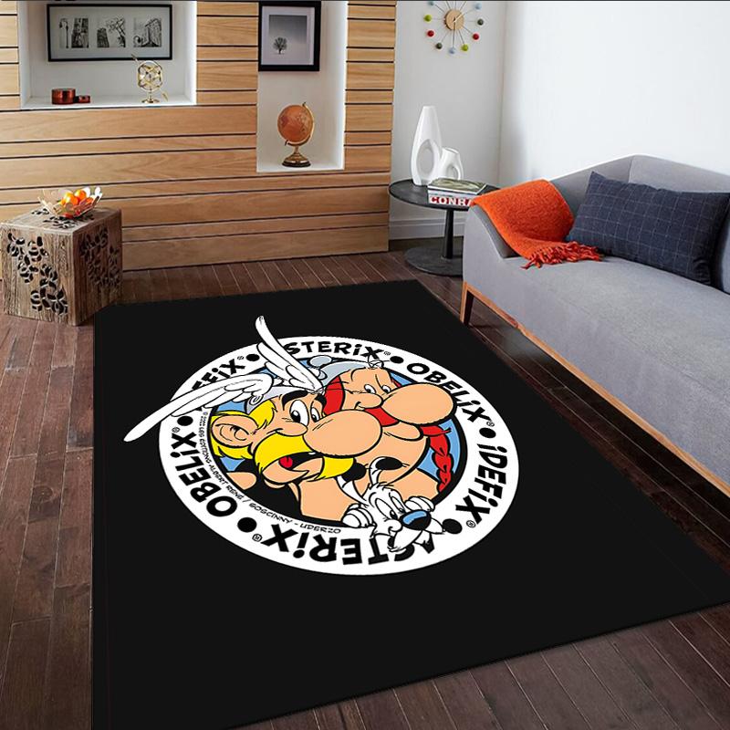 Asterix Friends  Carpet, Kitchen Rugs, Yoga Mat, Non-Slip Mats, Rug for Bathroom, Living Room Bedroom, Camping Rugs Christmas Gift